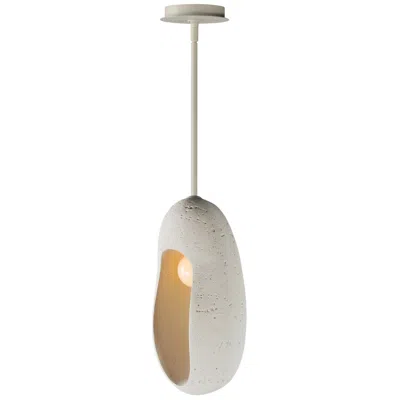 Et2 Luna 8 1/4" Wide Chaulk White Elongated Led Pendant