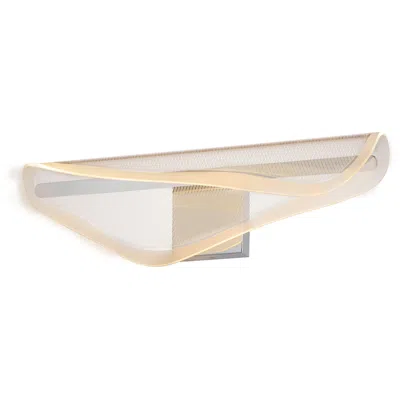 Et2 Manta 24" Wide Polished Chrome Led Bath Vanity