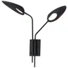Et2 Marsh 2-light Led Wall Sconce Black