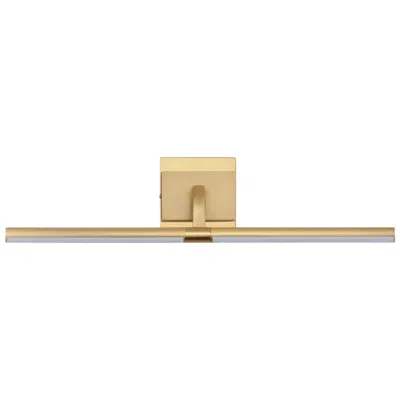 Et2 Mona 18 1/2"w Burnished Gold Direct Wire Led Picture Light