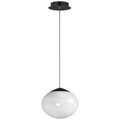 Et2 Nimbus 9 1/2" Black Single Led Pendant