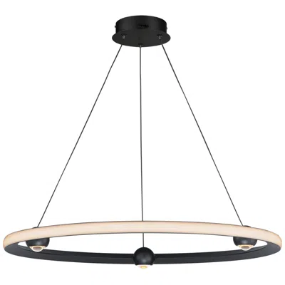 Et2 Nodes 32" Wide Black Led Pendant Light