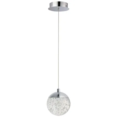 Et2 Orb Ii 3.4" Wide Polished Chrome Led Mini Pendant