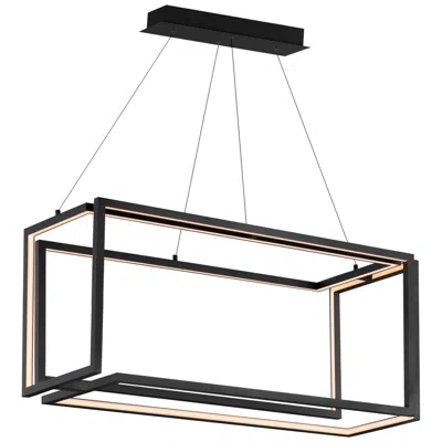 Et2 Penrose Led Linear Led Pendant In Black