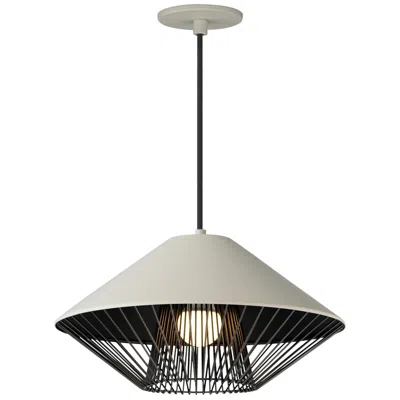 Et2 Phoenix 15 1/2" Wide Gray Black Led Pendant Light