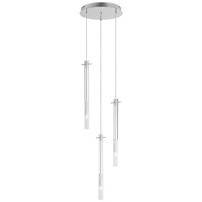 Et2 Pipette 3-light Pendant In Neutral
