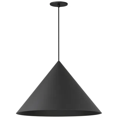 Et2 Pitch 22" Black Led Pendant