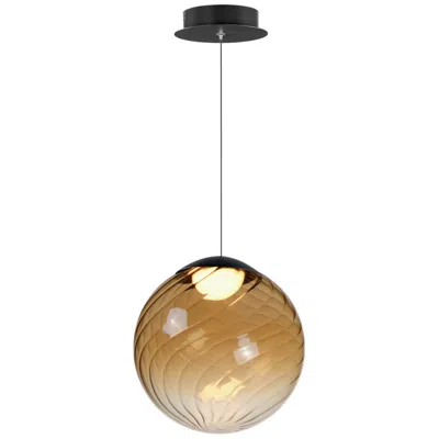 Et2 Planetary 9 3/4" Wide Amber 1-light Led Pendant