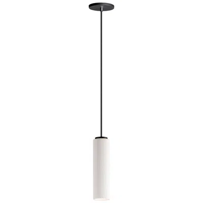 Et2 Pleat 7.5" Wide Led Plaster Pendant