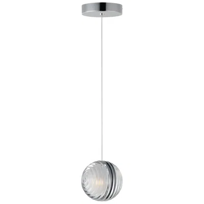 Et2 Pulse 4.75" Led Pendant Polished Chrome