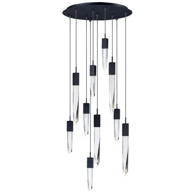 Et2 Quartz 10-light Led Pendant In Blue