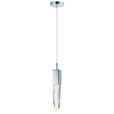 Et2 Quartz 1-light Led Pendant In Gray