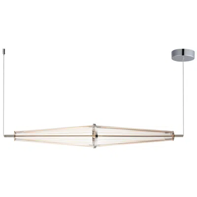 Et2 Quasar 35.5" Led Pendant Polished Chrome