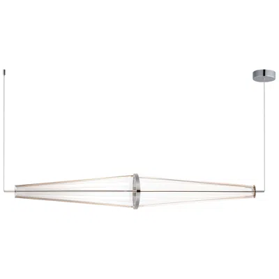 Et2 Quasar 51" Led Pendant Polished Chrome