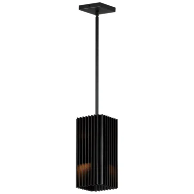 Et2 Rampart 11 3/4" High Black Led Outdoor Hanging Light