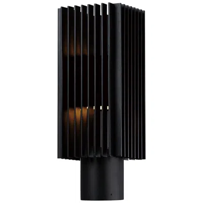 Et2 Rampart 15" High Black Led Outdoor Post Light