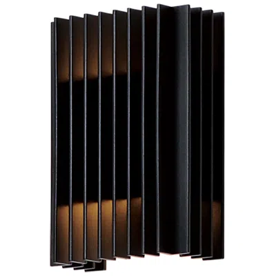 Et2 Rampart 5 1/2" High Black Led Outdoor Wall Light