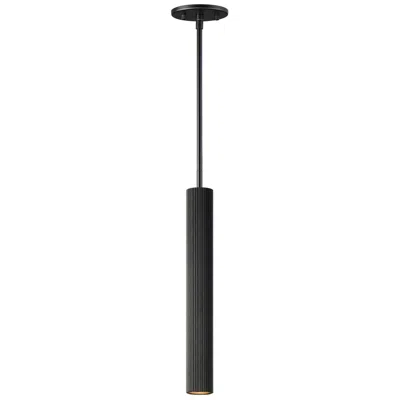 Et2 Reeds 2 1/4" Wide Matte Black Led Mini Pendant