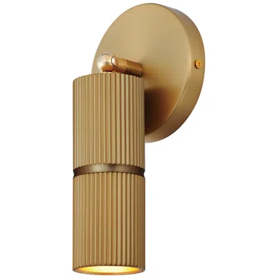 Et2 Reeds 9" High Gold Led Spot Light