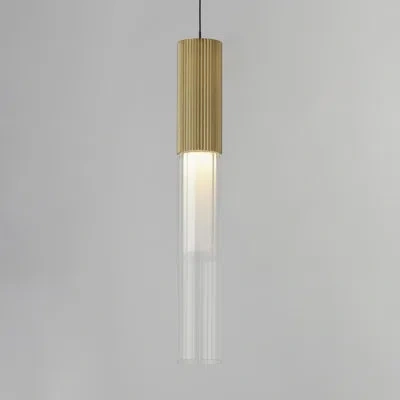 Et2 Reeds-single Pendant In Gold