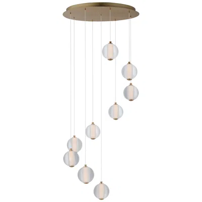 Et2 Rhythm 21 3/4" Wide Gold Multi-light Led Pendant