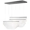 Et2 Rinkle 3-light Linear Led Pendant In Multi
