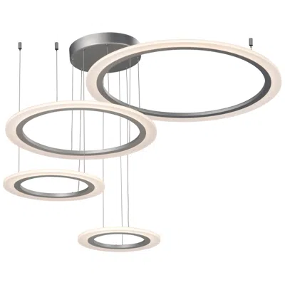 Et2 Saturn Ii 4-light Led Pendant