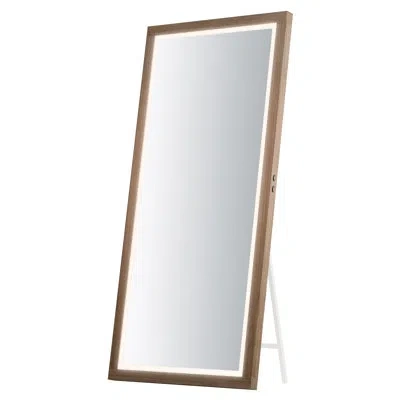 Et2 Sawyer-led Mirror In Oak