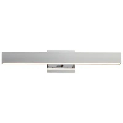 Et2 Sideline 5cct 24" Wide Polished Chrome Led Bath Vanity