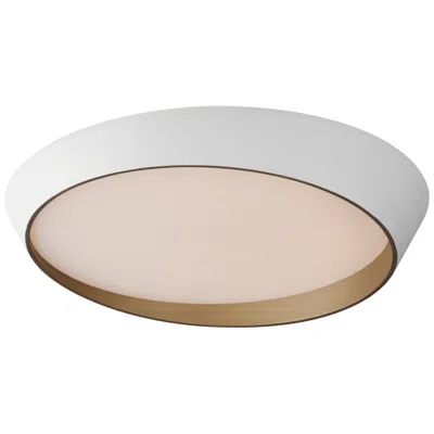 Et2 Slant 31 1/2" Wide Matte White Led Ceiling Light