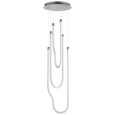 Et2 Soleil 13" Polished Chrome 3-light Led Pendant