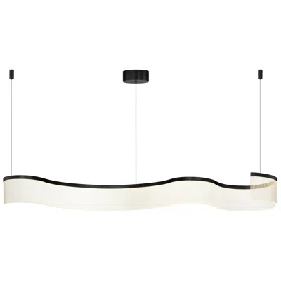 Et2 Sonata 59" Black Led Pendant