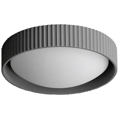 Et2 Souffle 13 3/4" Wide Gray Led Ceiling Light