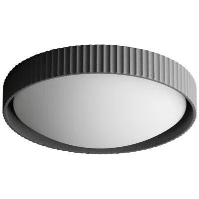 Et2 Souffle 18" Wide Gray Led Ceiling Light