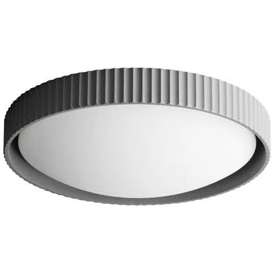 Et2 Souffle 22" Gray Led Flush Mount