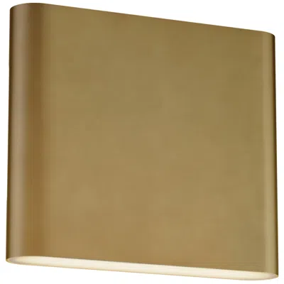 Et2 Spartan 6 1/4"h Natural Aged Brass Ada Led Wall Sconce