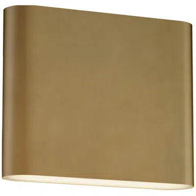 Et2 Spartan 6" Natural Aged Brass Indoor Wall Sconce