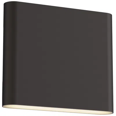Et2 Spartan 7 3/4" High Architectural Bronze Led Wall Sconce