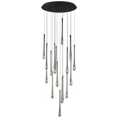 Et2 Stillo 25 1/2" Wide Black Led Multi Light Pendant