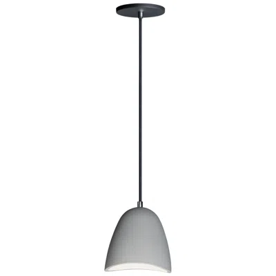 Et2 Sway 7" Wide Gray Concrete Led Mini Pendant