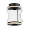 Et2 Syndicate 2-light Flush Mount Black
