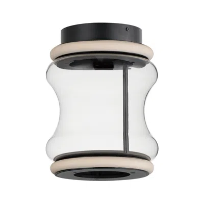 Et2 Syndicate 2-light Flush Mount Black