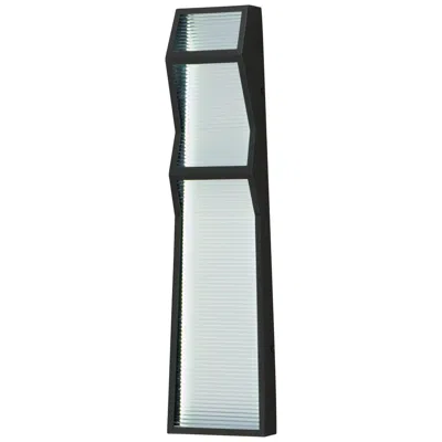 Et2 Totem 24in Outdoor Led Sconce Black