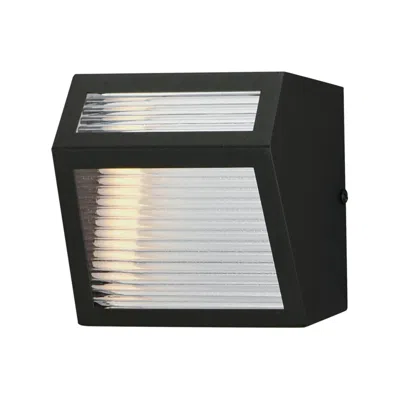 Et2 Totem Small Outdoor Led Sconce Black