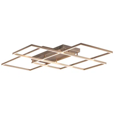 Et2 Traverse 67 3/4" Wide Champagne Led Ceiling Light