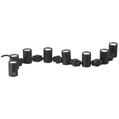 Et2 Tree Hugger 3" High Black 8-light Tree Spot Light