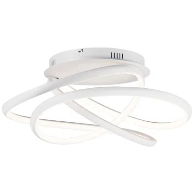 Et2 Twisted  24.5" Wide Modern Led Flush Mount Ceiling Light