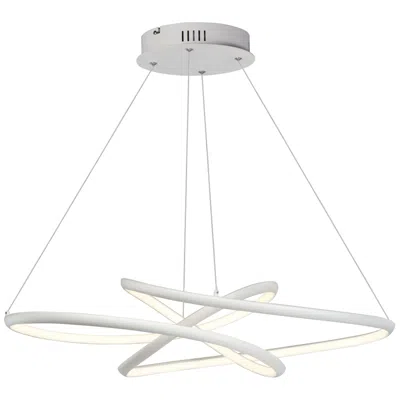 Et2 Twisted 36.75"" Wide Modern Led Pendant Chandelier
