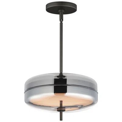 Et2 Voto 12" Gunmetal 2-light Led Pendant
