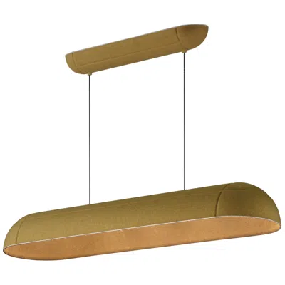 Et2 Wimbledon 41" Olive Led Linear Pendant